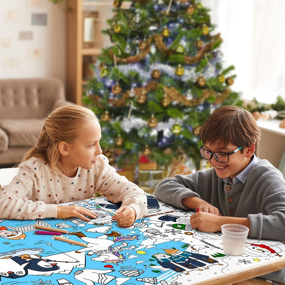 SPERINGEEN Halloween Tablecloth Decorations - Winter - image 3