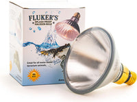 Fluker's Heavy, Duty Splash Proof Halogen Bulb for All Water Based Terrarium Animals, 75 Watt - 90 Watts / 90 Watts