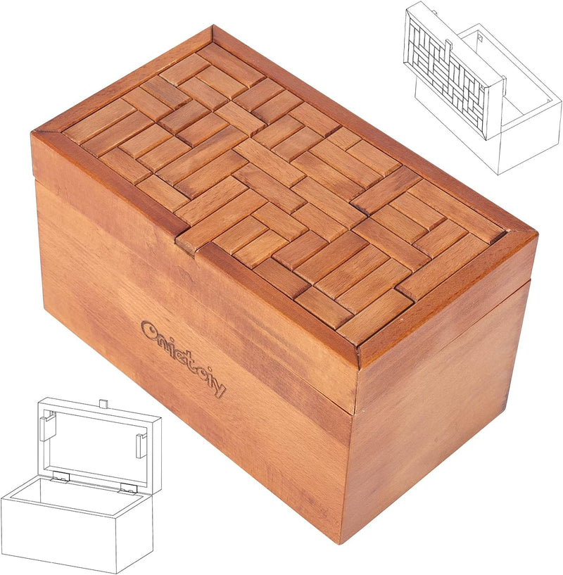 Mystery Box, Onietoiy Wooden Puzzle Box