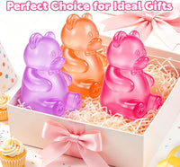 Bear Squishy, Stress Bear Taba Squishy - Orange - image 4