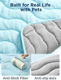 furrybaby Dog Cooling Mat, Self Cooling Mat for Large Dogs& Cats - Blue / 35“x24"(Medium) - image 4