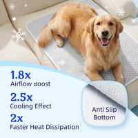Mora Pets Dog Cooling Mat Instant Pet Cooling Pad Bed for Large Dogs - Grey / 28-Inch (Small) - image 3
