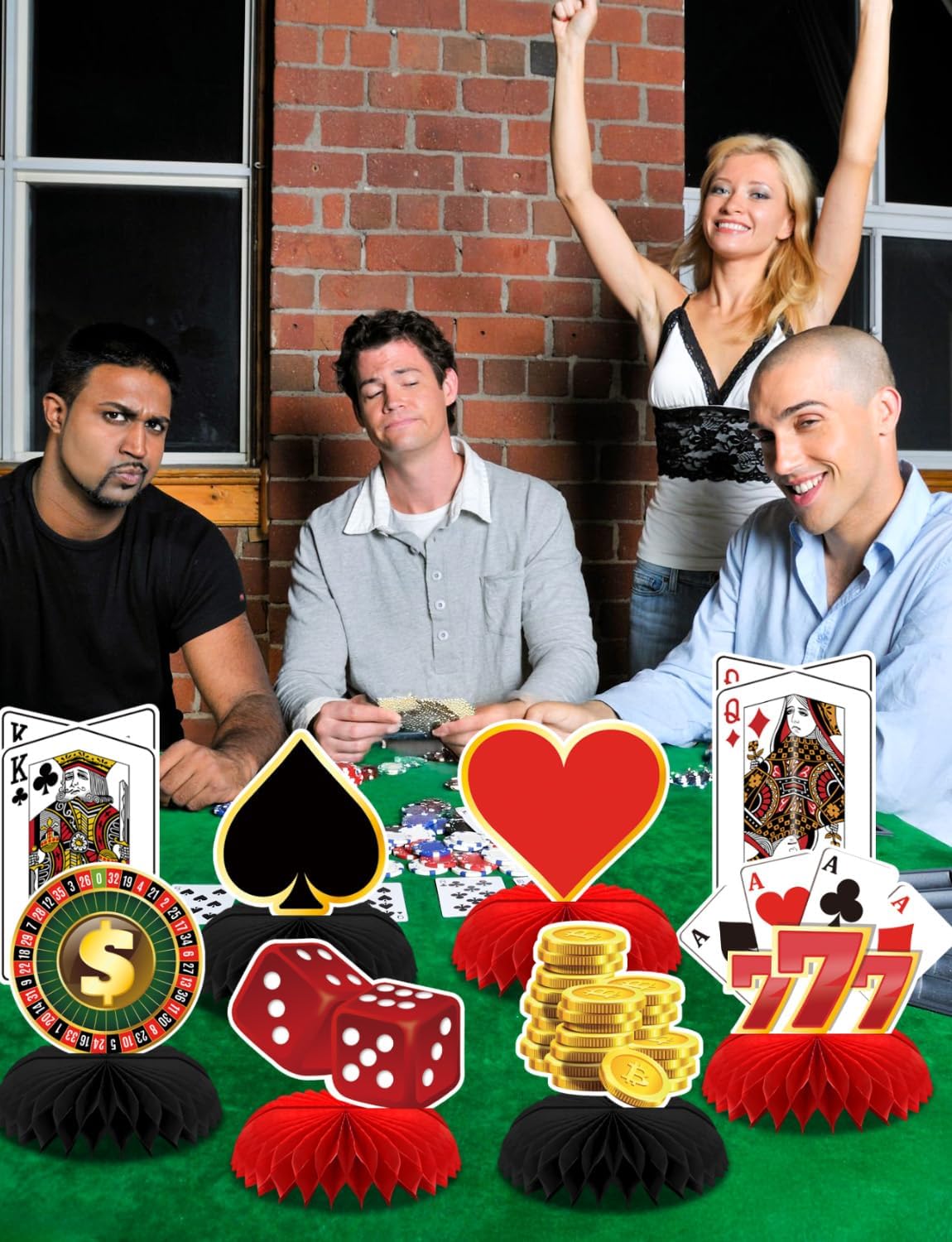 Halloween Table Decorations - Casino - image 4
