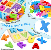 Attmu Wooden Puzzles for Toddlers - Multi / 2 Pcs - image 4