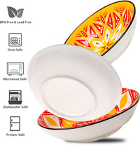 Boho 5 Ceramic Cat Bowls with Silicone Mat - image 4