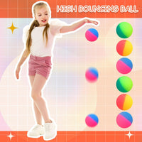 Jenaai 50 pack 45 mm two-color rubber bouncy balls - view 15