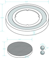 Catify Spin n' Scratch Cat Scratch Pad Refill, Round - Scratch & Spin - image 4