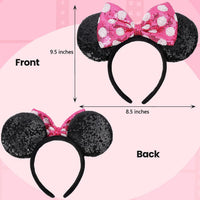 ETLUK Mouse Ears Headband - Pink - image 2