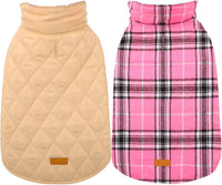 Kuoser Waterproof Dog Coat - Pink / Large (Pack of 1)