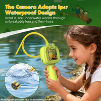 Kids Borescope Camera Toy with Lights for Boys and Girls Ages 3-12 – Fun for Kids & Family - Yellow - image 3