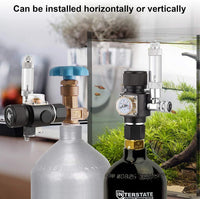 FZONE Dual Stage Mini Aquarium CO2 Regulator for Paintball Tank - image 4