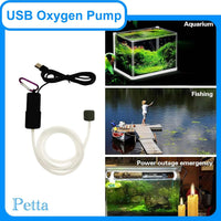 USB Oxygen Air Pump for Aquarium - Black2 - image 2