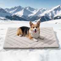 Dog Cooling Mat Self Coolings Foldable Cooling Pad for Dog in Summer - GRAY / Large-48"L x 28"W - image 2