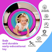 Kids Play Tunnel for Toddlers - Rainbow Tunnel - image 4