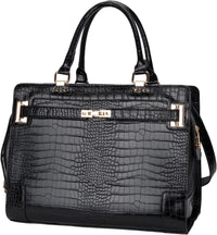 Fashion Pet Carrier Dog Cat Carrier Purse Soft-Sided Leather Handbag - Black 3