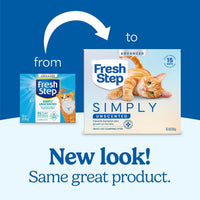 Fresh Step Advanced Simply Unscented Multi Cat Clumping Cat Litter - New! Advanced Unscented / 18.5 lb - image 2