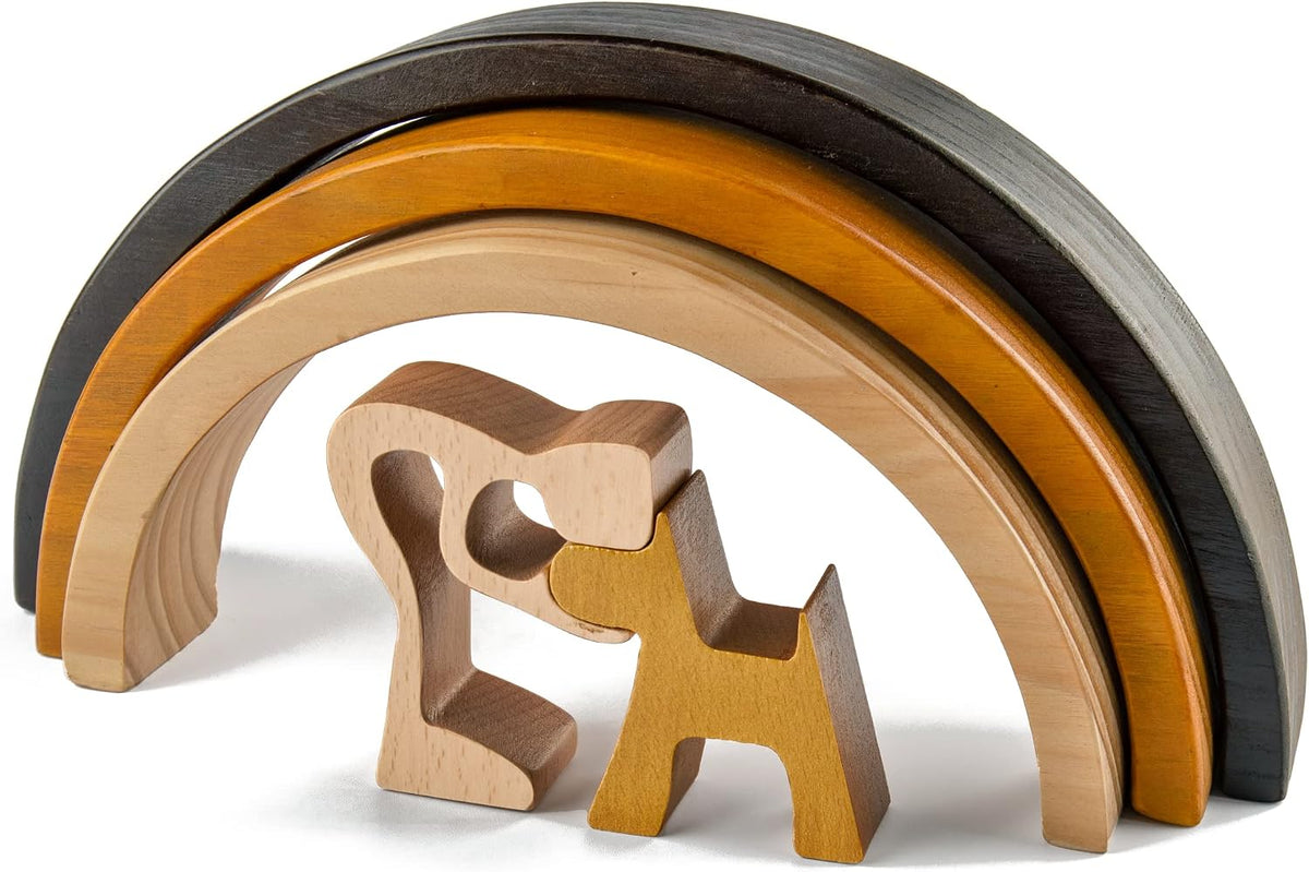 Rainbow Bridge Cat Memorial Gifts - Dog and Man - image 3