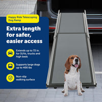PetSafe Happy Ride Extra Long Telescoping Dog Ramp - Standard - image 3