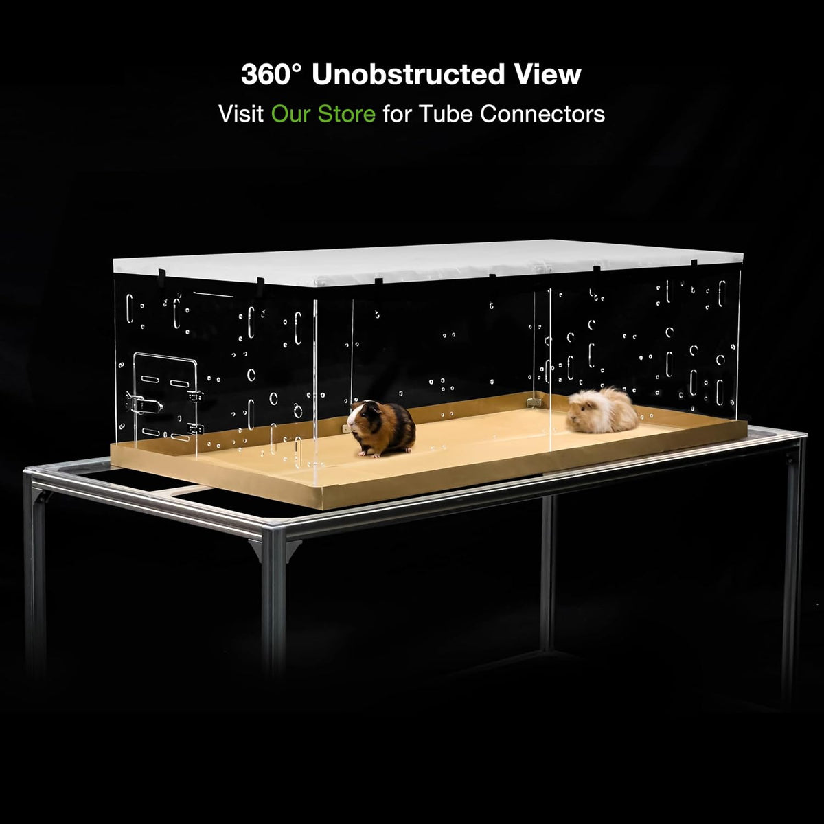 GuineaLoft Model-A Acrylic Guinea Pig Cage - Model-A5 - image 4