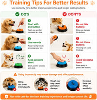 Dog Buttons for Communication, 10 Color - 10 colors,10 pcs - image 3