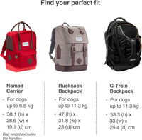 Kurgo G-Train Pet Carrier Backpack - Black - image 4