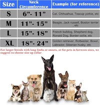 Katoggy Inflatable Dog Cone Collar for Dogs After Surgery, Soft Adjustable Blow up Donut E-Collar for Small Medium Large Dogs and Cats