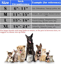 Katoggy Inflatable Cone Collar for Dogs After Surgery, Soft Adjustable Blow up Donut E-Collar for Small Medium Large Dogs and Cats