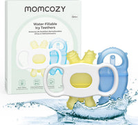 Momcozy Baby Teether Toys - Yellow and Blue