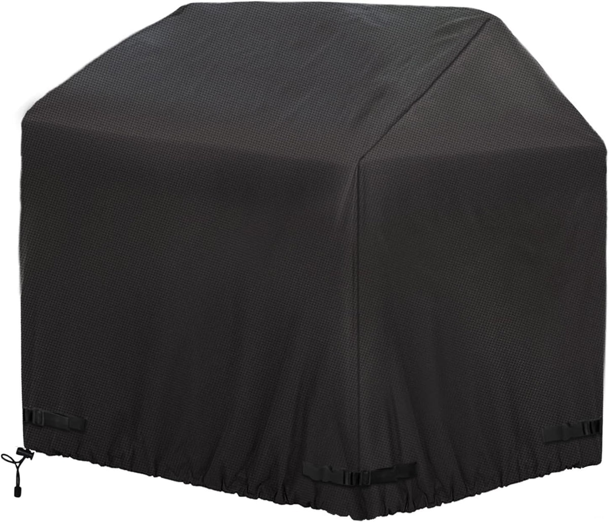 Iceberg Elf black waterproof outdoor playhouse cover with drawstring hem - view 3
