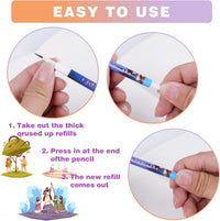 Kolewo4ever 48 bible verse stackable HB pencils with crosses and scripture designs - view 3