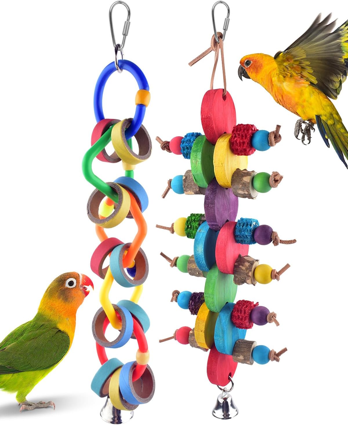 Bissap 2 PCS Bird Chew Toys - 2 PCS