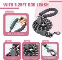 AUROTH Dog Harness for Large Dogs No Pull Tactical Harness and Leash - Pink / S(Neck:13.4"-19.7",Chest:20.5"-26") - image 4