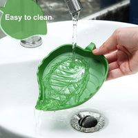Boao 2 Pieces Leaf Reptile Food Water Bowl Plate Feeding Dish - image 3