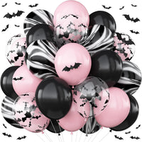 HILAVO Toy Inspired Story Balloons - Pink Black Bat / 35PC