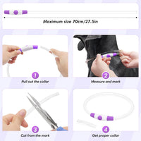 Light Up Dog Collar – Essentials for Dogs - Purple (70cm) - image 4
