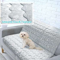 NWK Dog Cooling Blanket Q-Max>0.345 for Summer – Essentials for Dogs - Misty Gray / M (30''x 40'') - image 4
