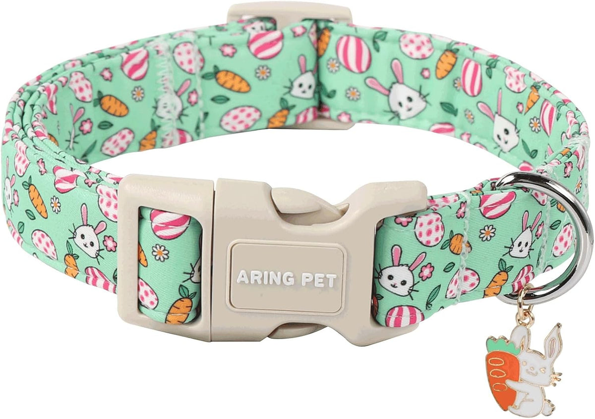 ARING PET Fall Dog Collars - Large / Easter-Green Rabbit