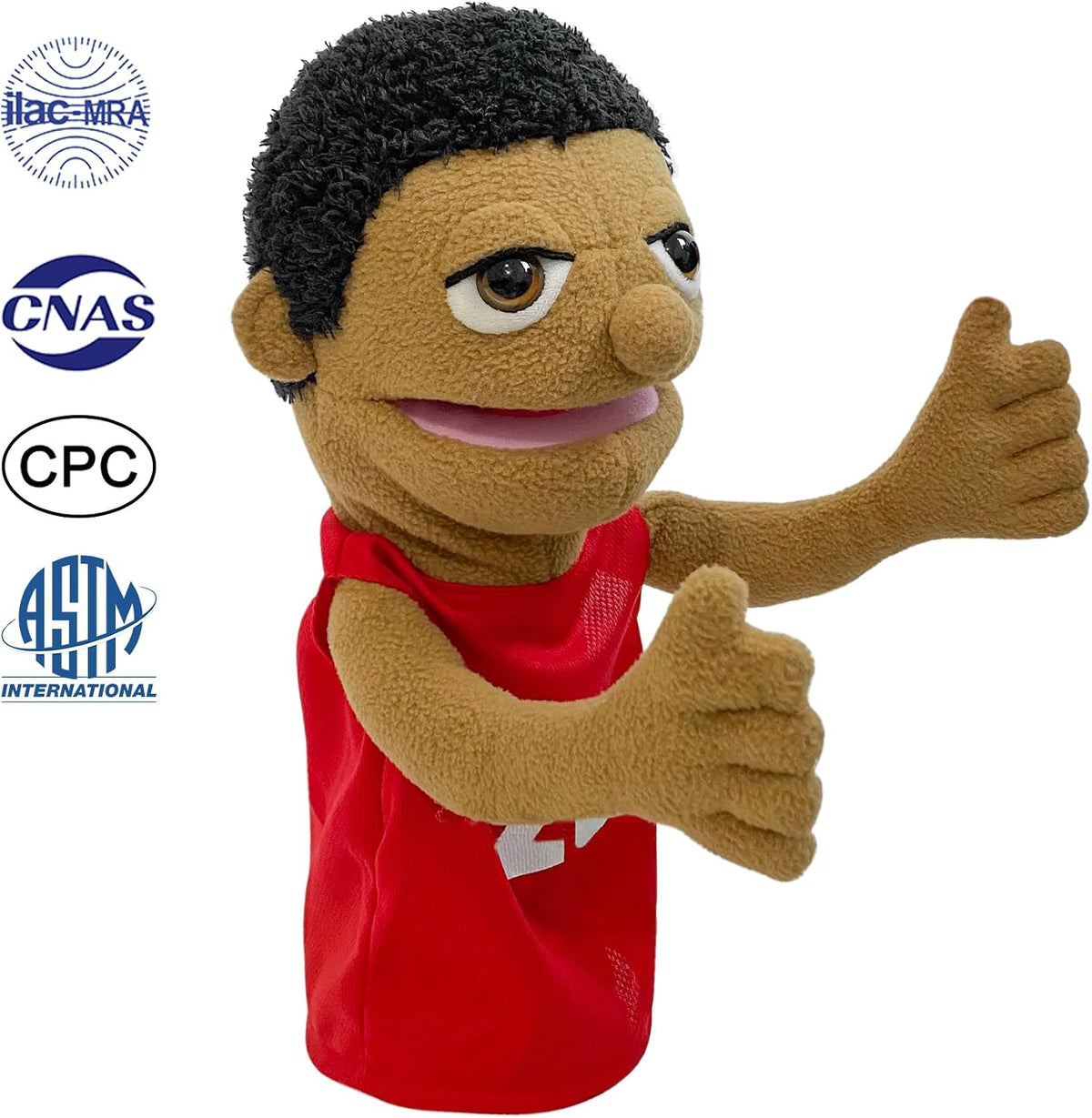 16" Puppets Entriloquist Puppet - H-sportsman - image 2