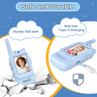 Video Walkie Talkies for Kids - Blue+Blue - image 4