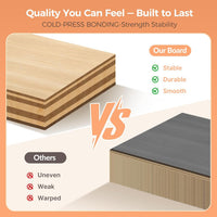 ALL4JIG 1500 Piece Rotating Puzzle Board with 4 Drawer - Natural Wood-6 Drawers / Large-2000pcs - image 3