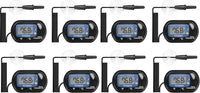 VIVOSUN 4-Pack LCD Digital Aquarium Thermometer – Essentials for Fish - 8 packs