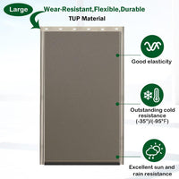 Wordcam X-Large Dog Door Replacement Flap, 13 5/8" x 24 3/16" - Large - image 2