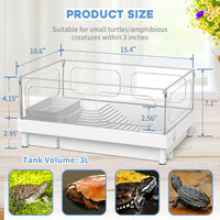 MoonOrange Small Turtle Tank Kit - White - image 3