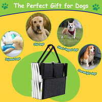Dog Stairs for Large Dogs - 4-Steps Extra-Wide with a Guardrail / 20" W x 34-35" H - image 4