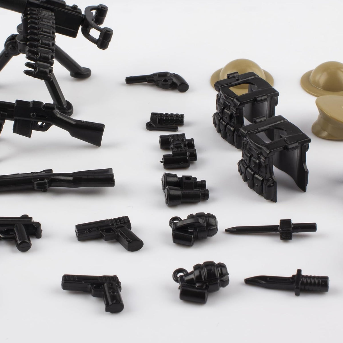 Himirich U.S. WW2 military weapons pack for mini figures in black ABS plastic - view 31