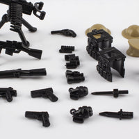 HIMIRICH black military weapons pack accessories for mini figures - view 31