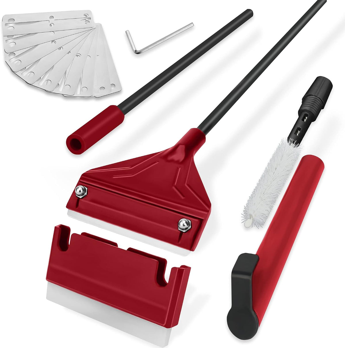 24.5’’ Professional Algae Scraper - L / Red