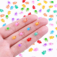 200pcs Mini Resin Ladybug Decor Tiny Ladybug for Crafts Dollhouse - 300pcs Mini Resin Turtles(0.23 * 0.35inch)