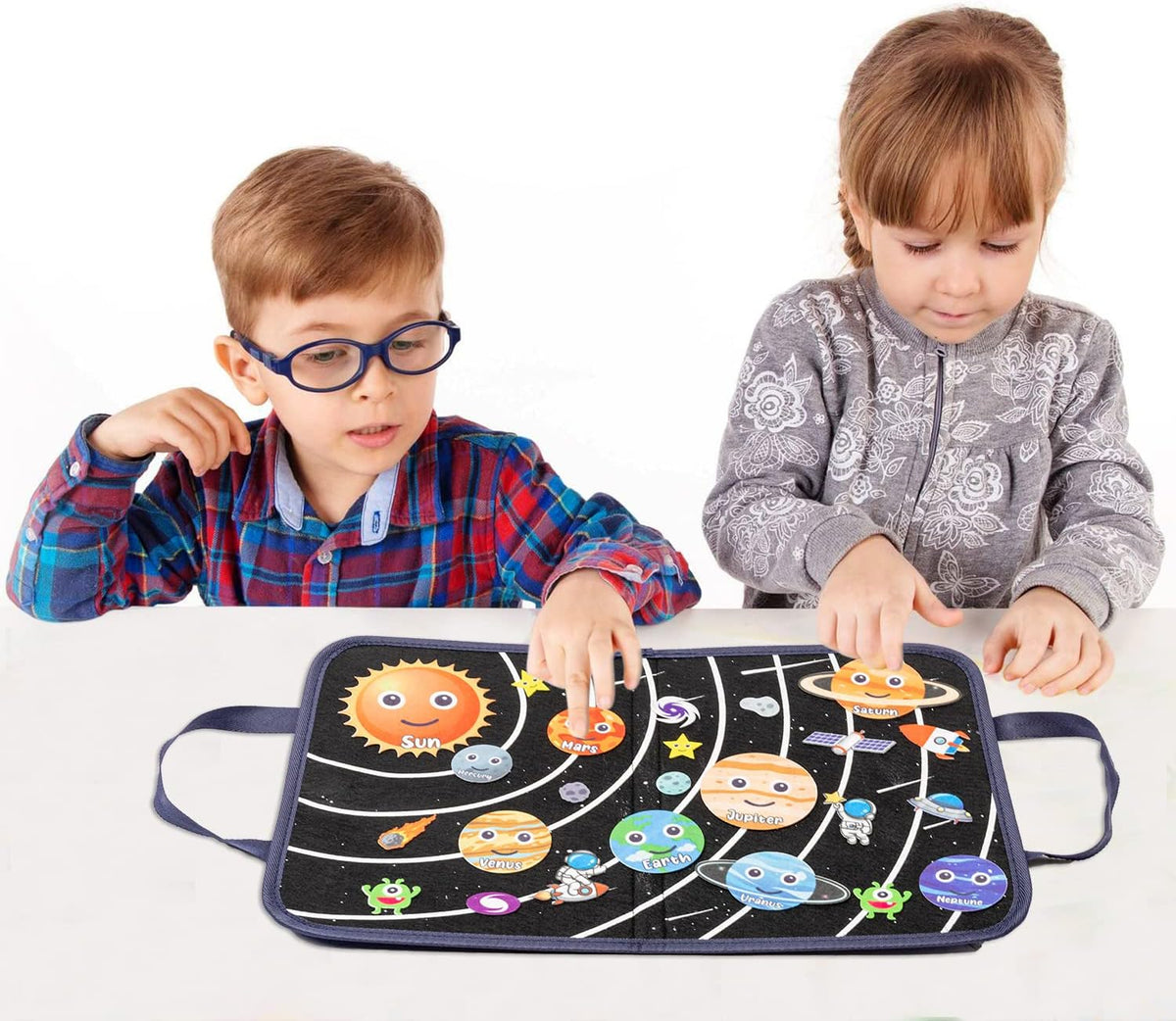 WATINC Travel Felt Board Story Set - Space - image 4