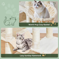 Taoqimiao Heavy-Duty Cat Tree - Beige - image 4